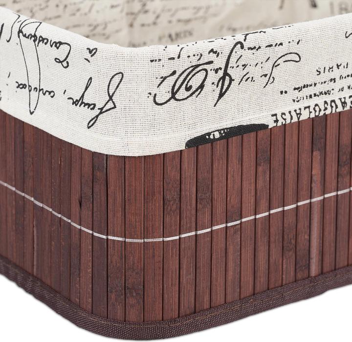 Actual product image Relaxdays Storage Basket (1 x, 38 x 28.5 x 16.5 cm)