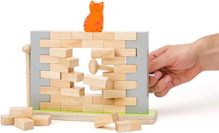 Produktbild Woody Balancespiel - Wandspiel aus Holzklötzen