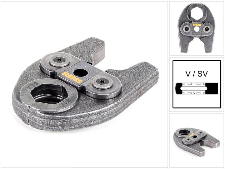 Produktbild Rems Presstang Mini V 28 - t/Nirosan, Viega, Frabo m.m. (125 mm)