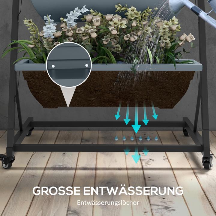 Produktbild Outsunny Blumenkästenständer mit 5 Etagen