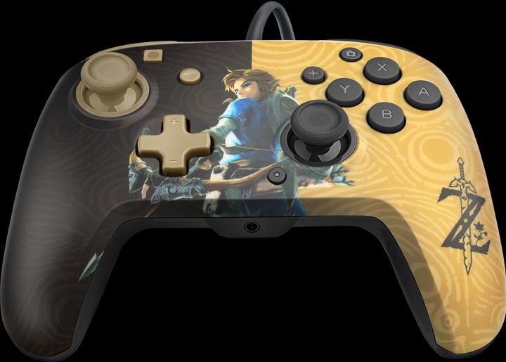 Image du produit PDP Controller Faceoff Deluxe+Audio Zelda Switch (Switch OLED, Switch)