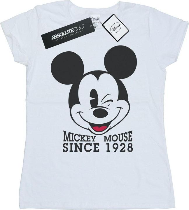 Immagine prodotto Disney Mickey Mouse Since 1928 Maglietta Donna (M)