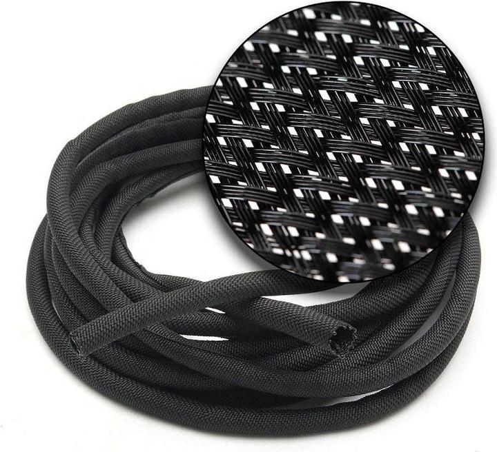 Image du produit Hermex Tuyau pour le guidage des câbles Gaine de câble Gaine de câble tissée Gaine de câble (Gaines pour câbles, 1000 cm)