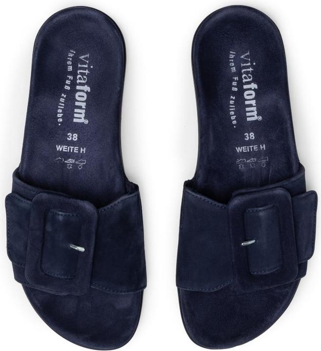 Image du produit Vitaform Pantoletten Damen Weite H Samtziegenleder (36)