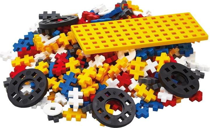 Actual product image Plus-Plus Creative building blocks car superhero