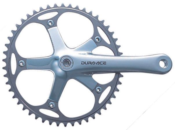 Immagine prodotto Shimano Guarnitura DURA-ACE FC-77 167,5 mm senza ingranaggio (167.50 mm)