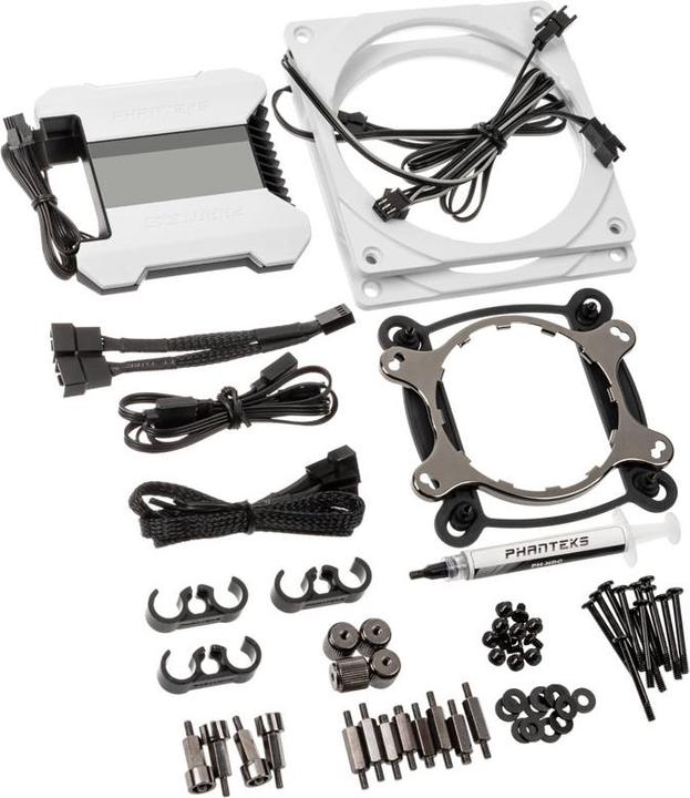 Actual product image Phanteks Glacier One 240 MPH complete water cooling, D-RGB