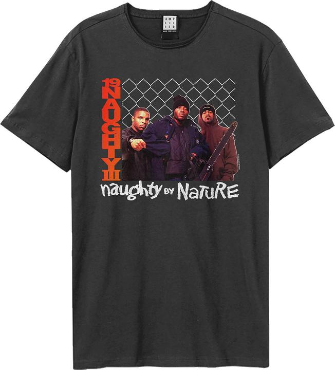 Image du produit Amplified T-Shirt unisexe adulte Hip Hop Hooray Naughty By Nature (S)