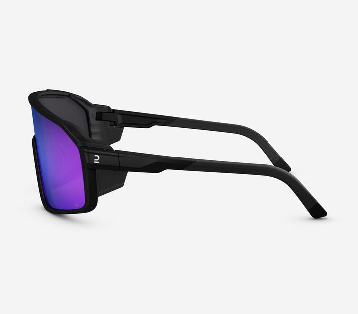 Actual product image Quechua Sunglasses High Resolution Full LENS - MH900 Category 4 black (Black, Black)