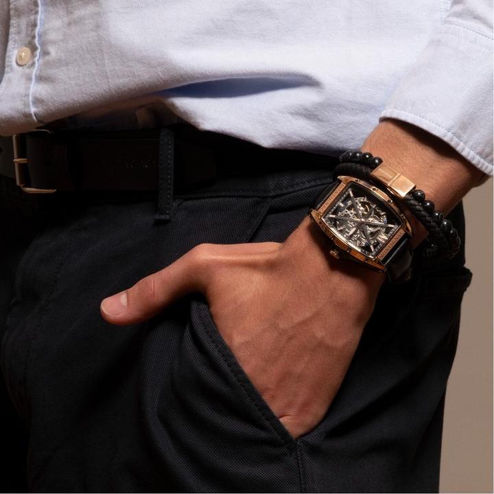 Produktbild Montignac Automatische Uhr Tonneau (Skeleton-Uhr)