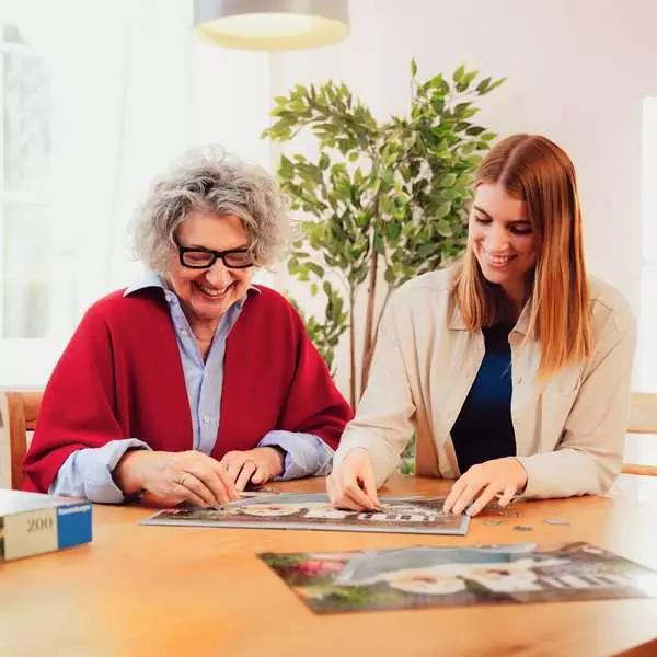 Produktbild Ravensburger Puzzle 12001370 - Sommerhaus am See - Puzzle für ältere Menschen und Senioren, mit 200 (200 Teile)