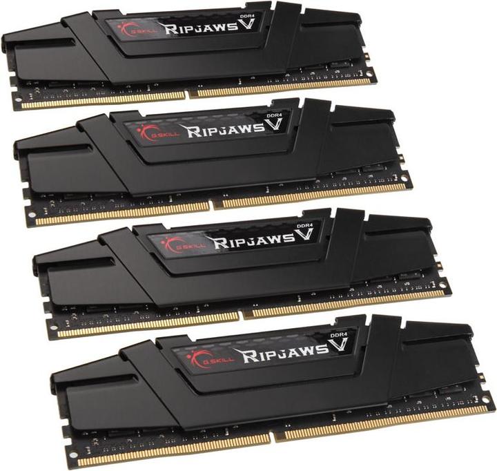 Productafbeelding G.Skill RipJaws V-serie (4 x 32GB, 3200 MHz, DDR4 RAM, DIMM 288 pin)