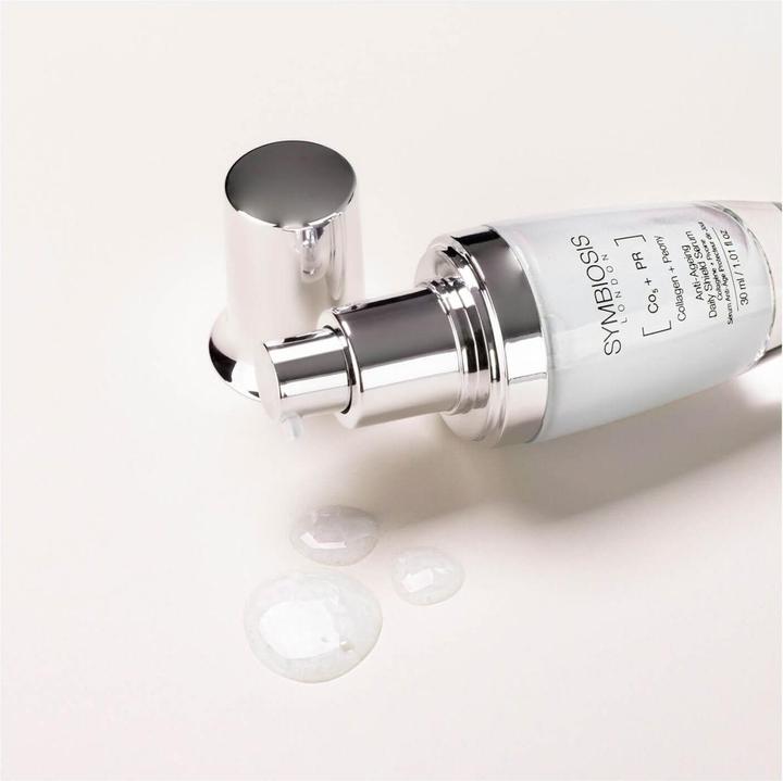 Actual product image Symbiosis Collagen + Peony) Anti-Aging Day Protection Serum (30 ml)