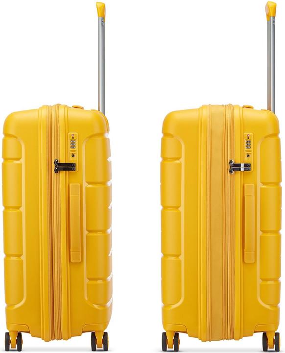 Actual product image Modo by Roncato Starlight 3.0 4 Rollen Kofferset 2-teilig mit Dehnfalte (112 l, L (90 - 115l))