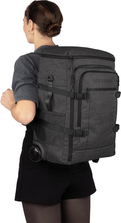 Produktbild Normani Reisetrolley mit Rucksackfunktion (37 l, Handgepäck (bis 50l))