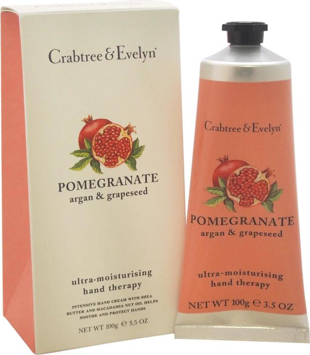 Crabtree & Evelyn Granatapfel Argan Traubenkern Ultra-feuchtigkeitsspendende Handcreme - 100 G