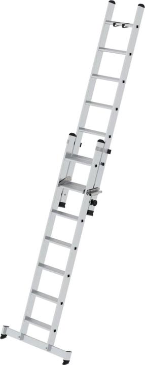 Image du produit Munk Echelle coulissante à marches, 2 sections (Échelle pour rayonnage, 0.36 cm)