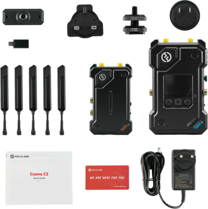 Actual product image Hollyland Cosmo C2 Wireless Video Transmission System Transmitter/Receiver Kit (1000 m)