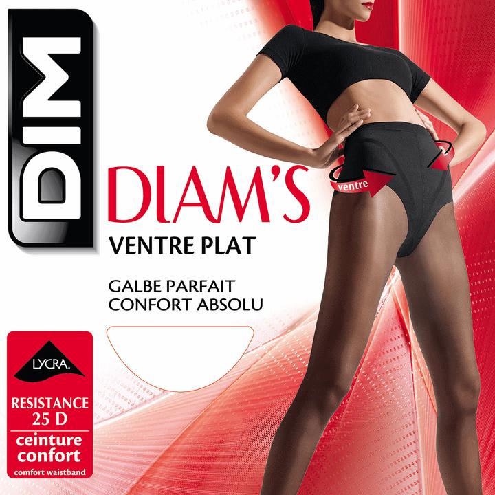 Actual product image DIM Diam's Ventre Plat (25 DEN, 42 - 44)