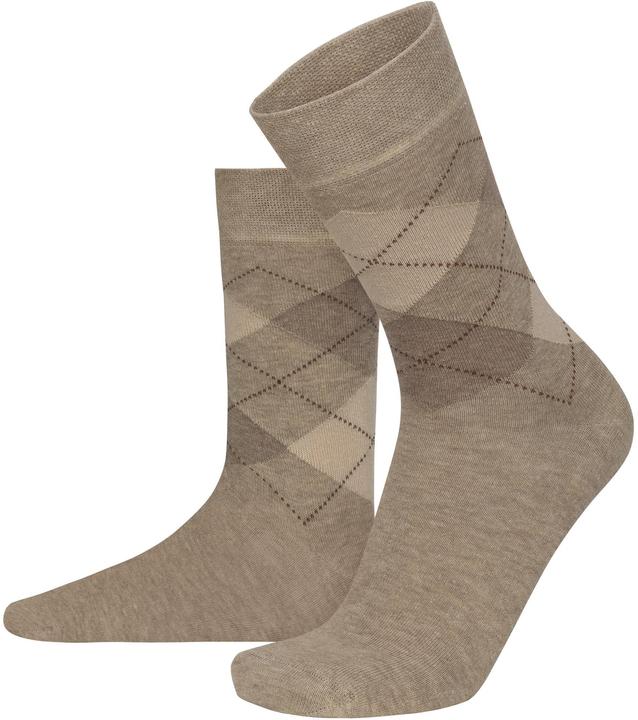 Actual product image Normani 6 pairs of men's socks Camel - 701 (pack of 6, 39 - 42)