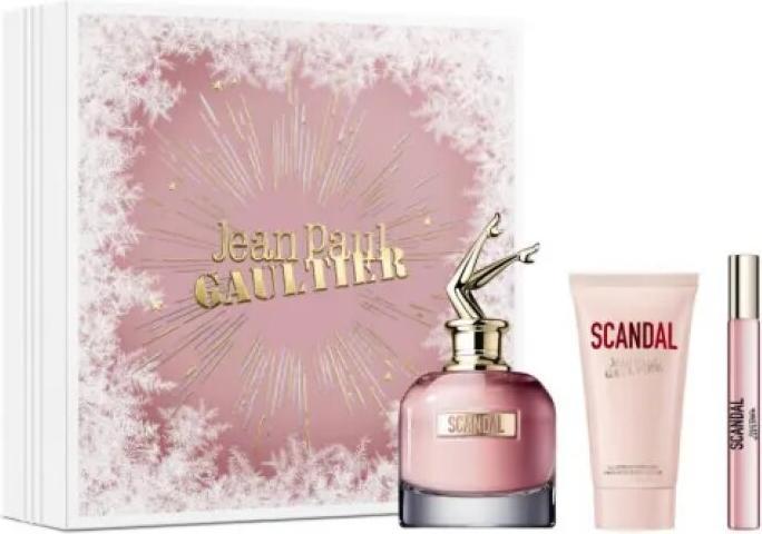 Actual product image Gaultier Set Scandal Edp 80ml + Edp 10ml + Body Lotion 75ml (Eau de parfum)