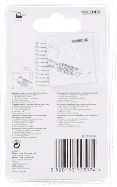 Image du produit Master Lock Pro Sport