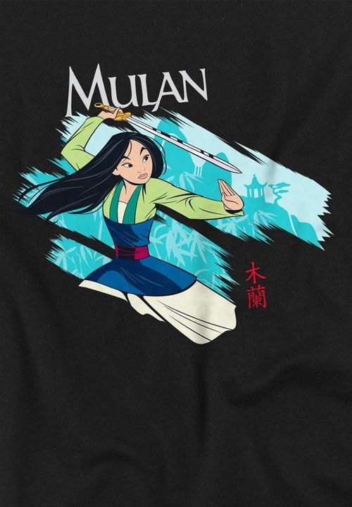 Immagine prodotto Mulan Sword In The Wind Maglietta Bambini (152, 158)