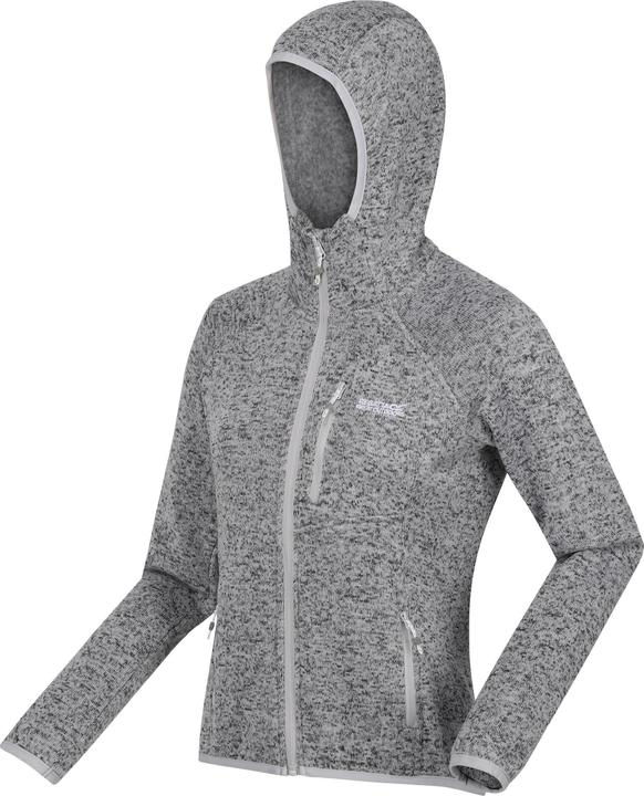 Actual product image Regatta Womens/Ladies Newhill Marl Hooded Fleece Jacket (42 D)