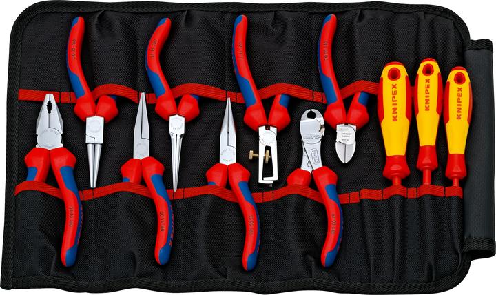 Actual product image Knipex Tool Roll (11 pieces)