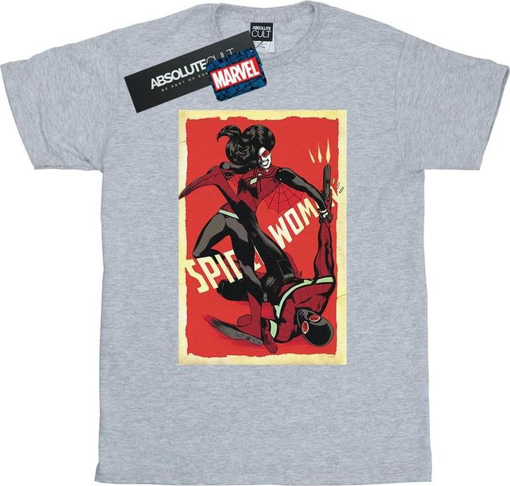 SpiderWoman Fight TShirt (M)