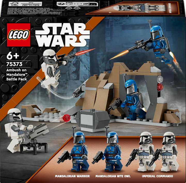 Actual product image LEGO Ambush on Mandalore Battle Pack (75373, LEGO Star Wars)