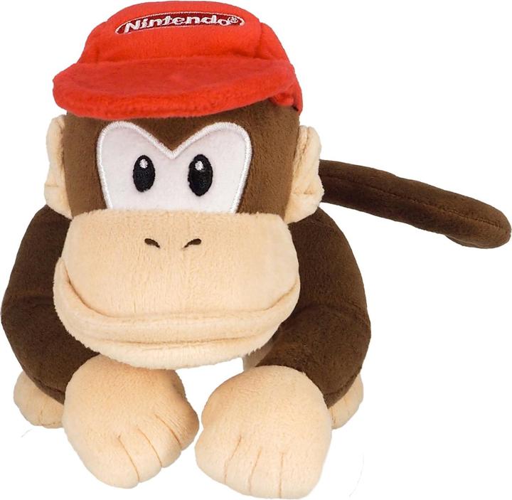 Image du produit Nintendo Super Mario - Diddy Kong (21 cm) - Peluche (21 cm)
