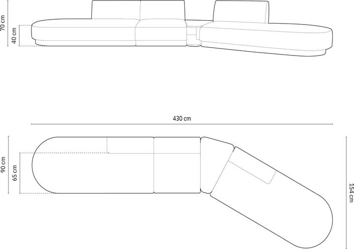 Produktbild Micadoni Miley (2-Sitzer, 3-Sitzer, 4-Sitzer)