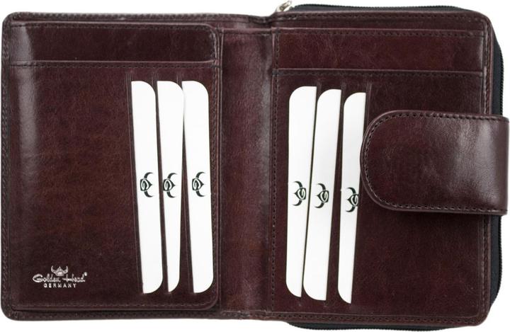 Actual product image Golden Head Colorado wallet RFID leather 13 cm