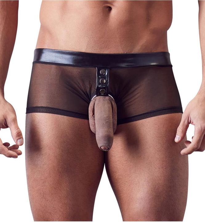 Actual product image Svenjoyment Powernet pants with cock ring (XXL)