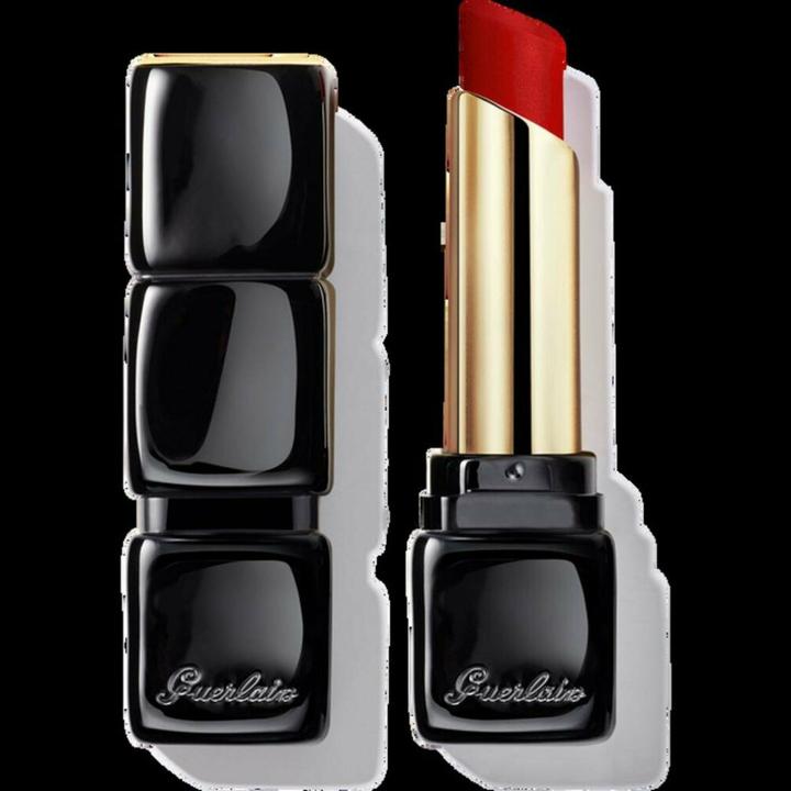 Actual product image Guerlain KissLips Tender Matte No 940 (940 My Rouge)