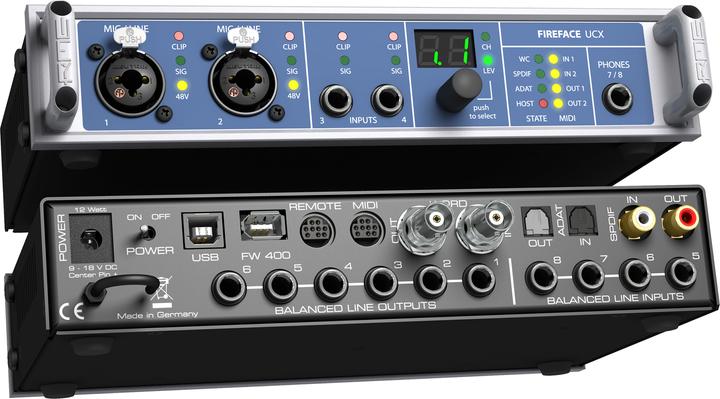 Produktbild RME Audio Fireface UCX (USB, FireWire)