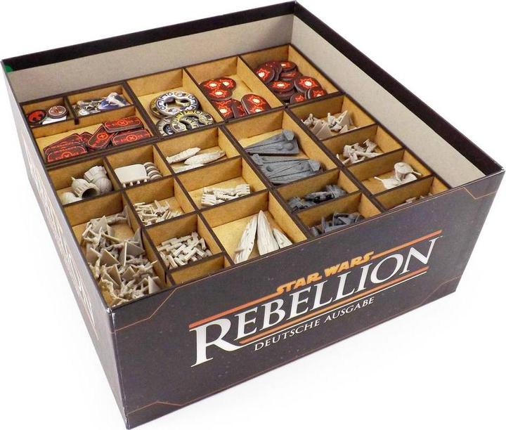 Produktbild Feldherr REBL - Brettspiel Organizer für Star Wars: Rebellion und Erweiterung Aufstieg des Imper