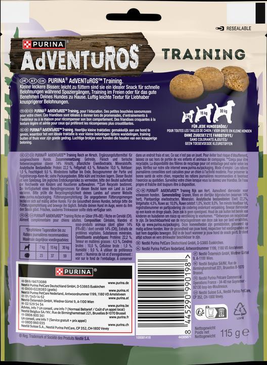 Produktbild Purina ONE training hirsch, 115g (Adult, 1 Stk., 115 g)
