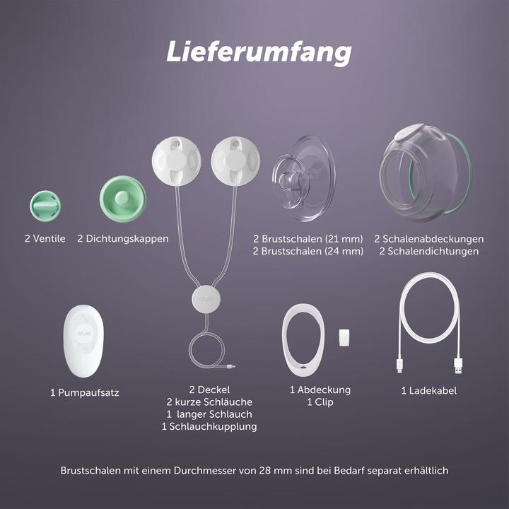 Produktbild Elvie Stride 2 Doppelmilchpumpe