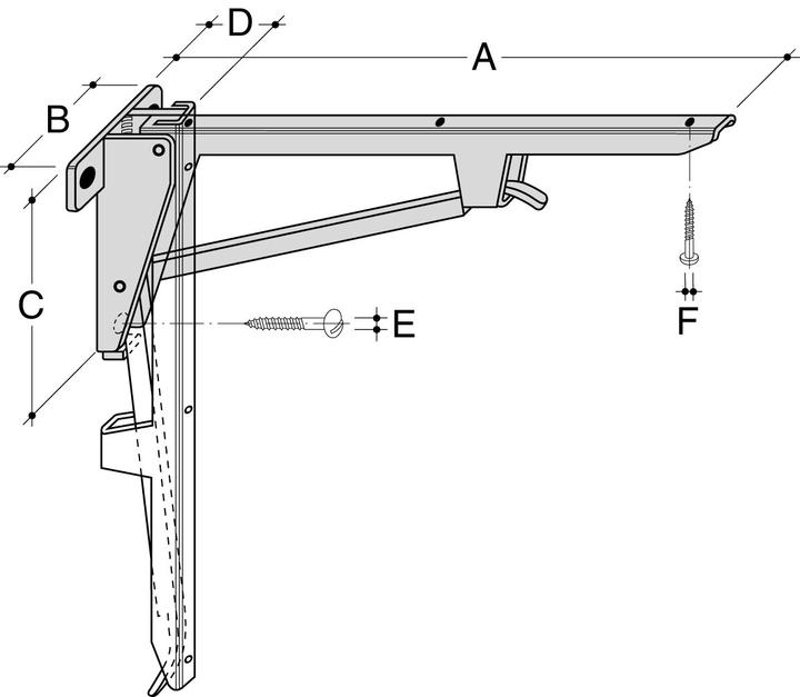 Actual product image Hebgo Folding console