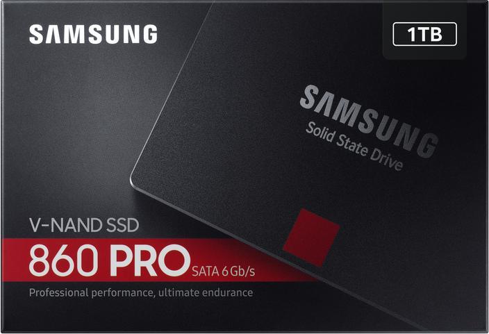 Actual product image Samsung 860 Pro (1000 GB, 2.5")