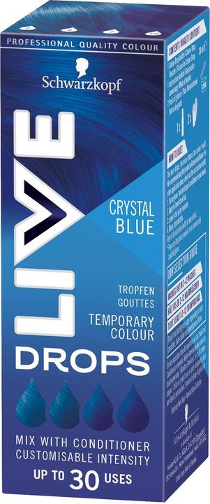 Actual product image Schwarzkopf Live Temporary Colour Drops Petal Pink (Blue)