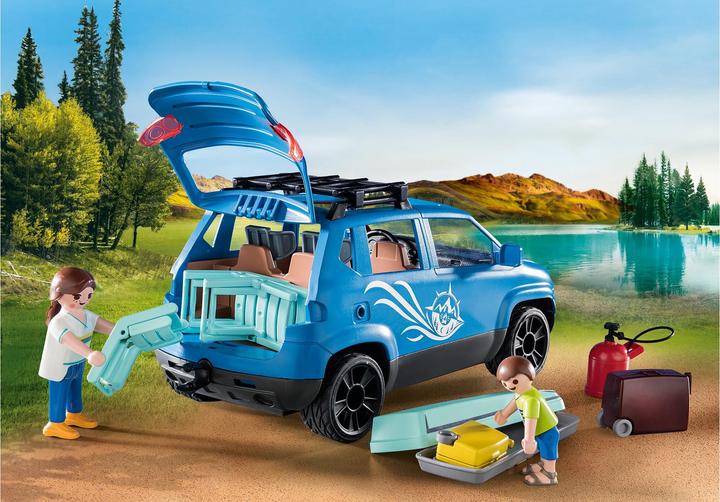 Actual product image Playmobil 71423 Caravan with car (71423, Playmobil Family Fun)