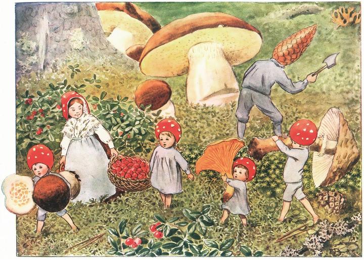 Produktbild Die Wichtelkinder (Deutsch, Elsa Beskow, 2024)