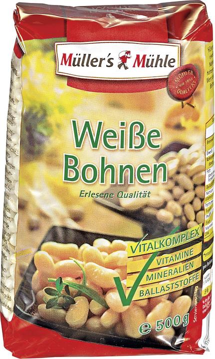 Actual product image Mueller's Mühle White beans (500 g)