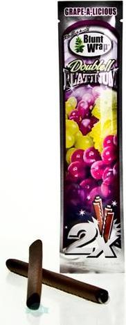 Immagine prodotto Blunt Wraps Doppio Platino Grape-a-licious 2 in 1