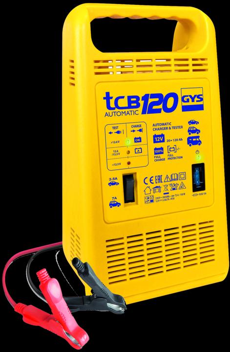 Produktbild GYS Batterieladegerät TCB 120 automatisch (12V, 10.50 A)