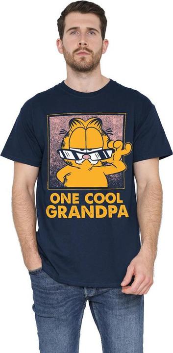Immagine prodotto Garfield One Cool Grandpa Maglietta Festa del Papà Uomo (XL)