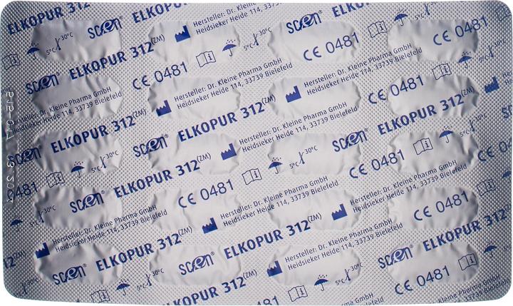 Nährwerte und Zutaten Elkopur 312 Entgiftung des Verdauungstraktes und Leber (60 Stück, Kapseln)